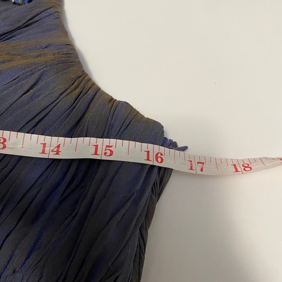 Whimsical Babydoll Halter Neck Silk Formal Dress 4 Fairy Prom Gala Ball Event - Picture 8 of 12